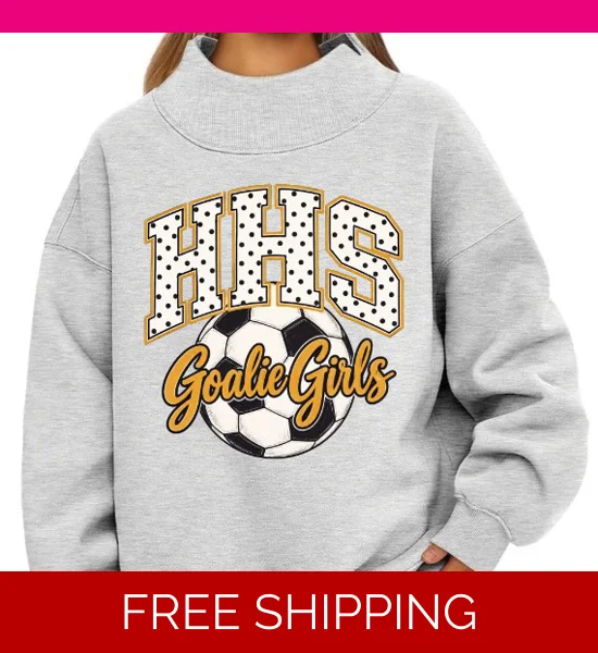 HHS Goalie Girls mockneck